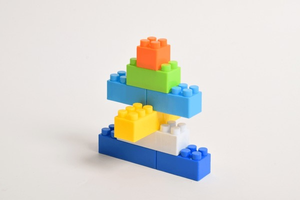 Colorful Building Blocks Set